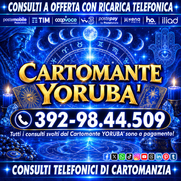 Risposte chiare • Nessun giro di parole • Cartomante Yorubà