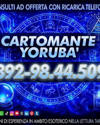 Scopri il tuo futuro con la cartomanzia del Cartomante YORUBA'