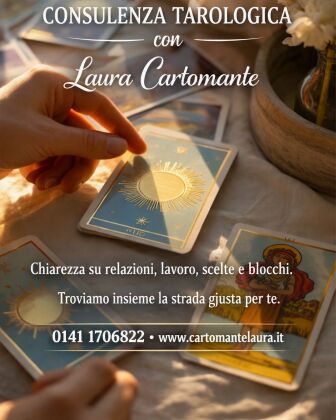 LAURA SENSITIVA – TAROCCHI PER CHIAREZZA E FUTURO.