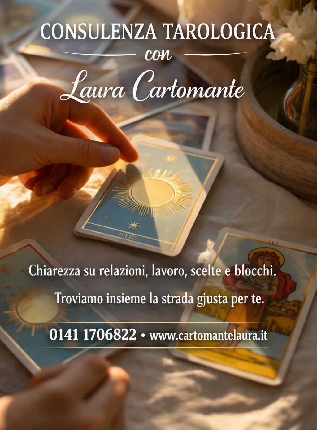 LAURA SENSITIVA – TAROCCHI PER CHIAREZZA E FUTURO.