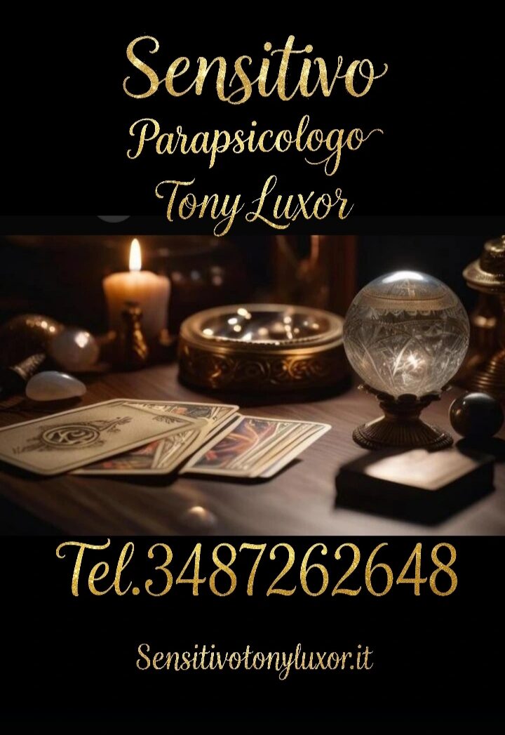 Sensitivo Parapsicologo Tony Luxor.3487272648