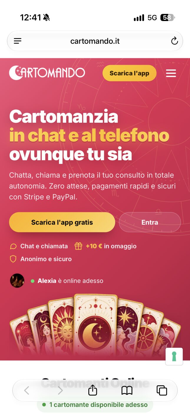 Cartomanzia in Chat