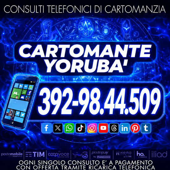 Il numero uno nel mondo dell'esoterismo: il Cartomante Yorubà