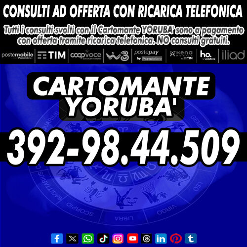 Benessere e serenità: i consulti di Cartomanzia Yorubà del Cartomante Yorubà
