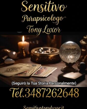 Sensitivo parapsicologo Tony Luxor.3487262648