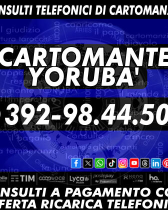 Rifletti prima di decidere il tuo futuro: il Cartomante YORUBA'
