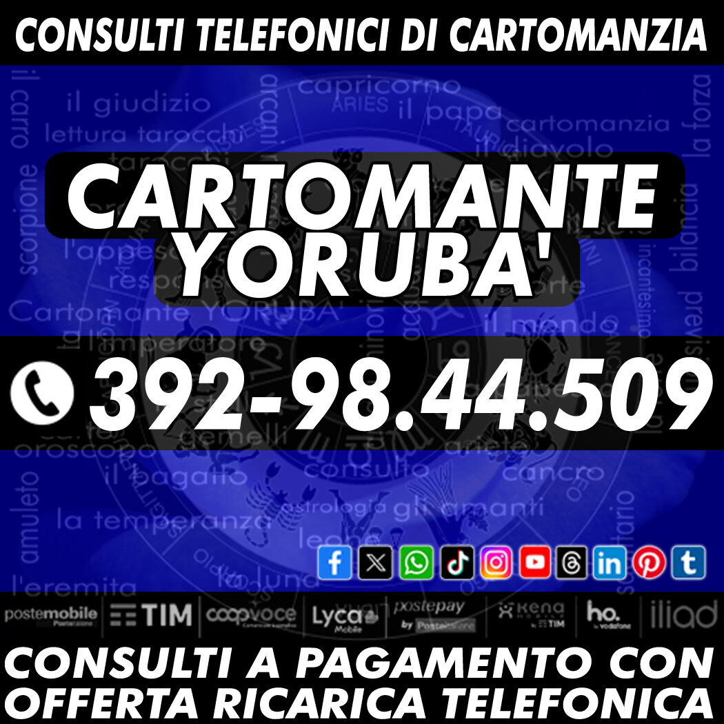 Rifletti prima di decidere il tuo futuro: il Cartomante YORUBA'