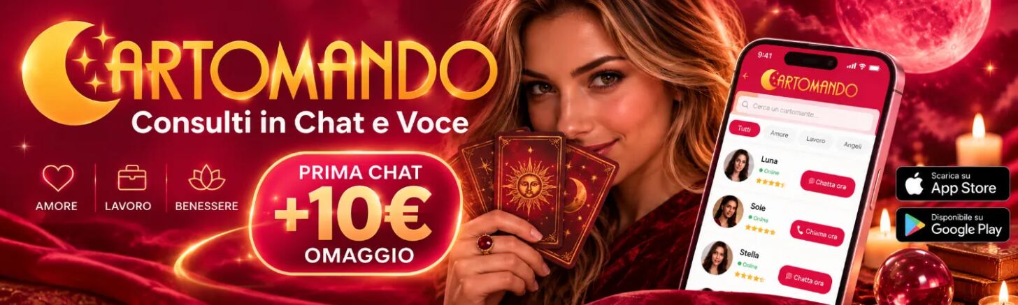 cartomanzia in chat e voce, taorcchi,  sibille, angeli. scarica l'app!